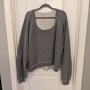 We The Free Midnight Pullover - Gray